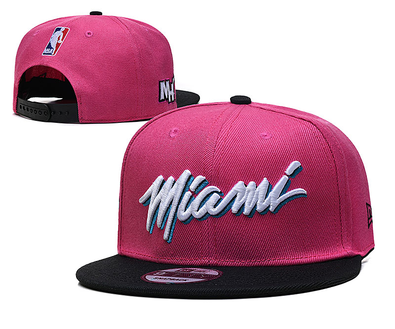 Cheap 2021 NBA Miami Heat Hat TX573